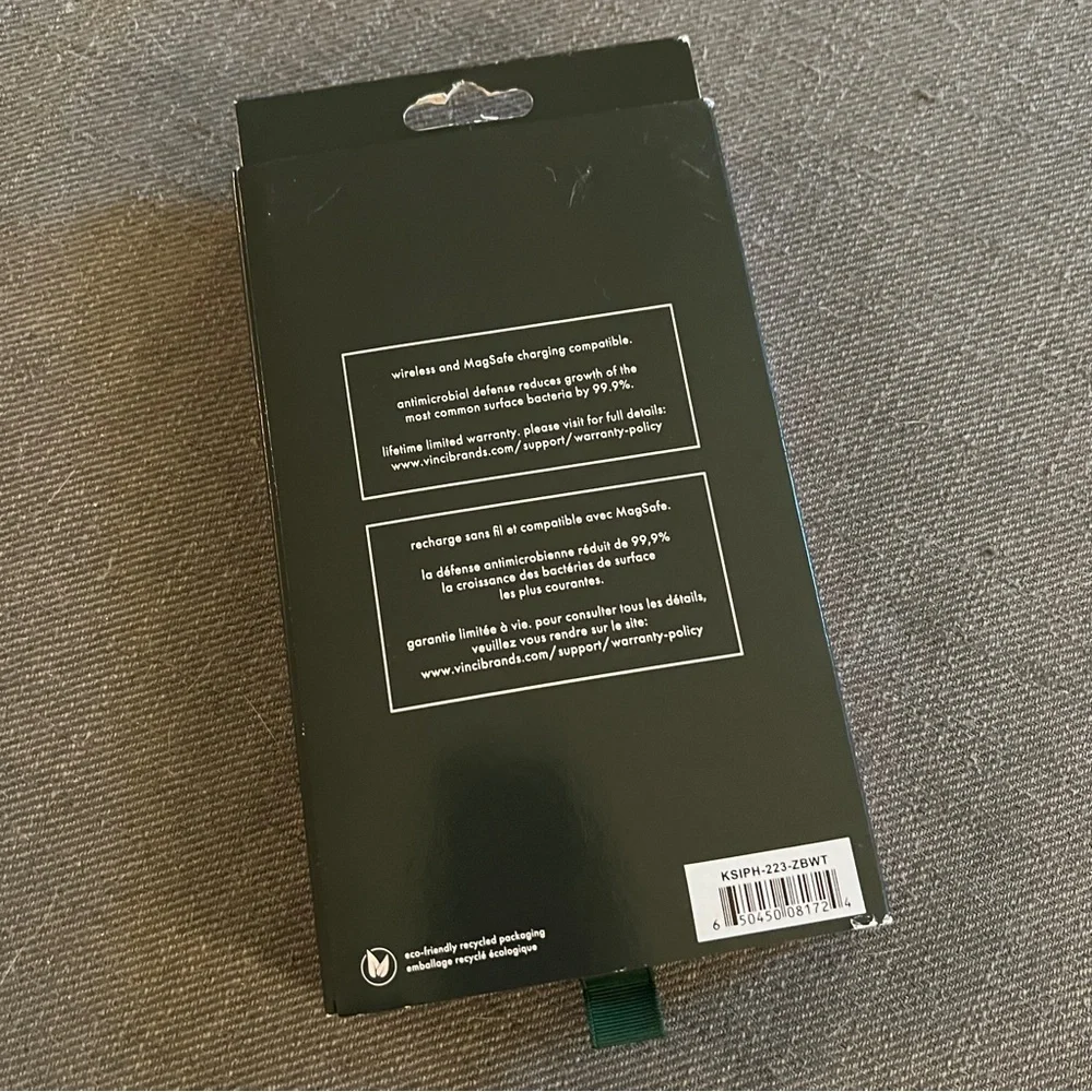 Kate Spade New York Protective Hardshell iPhone Case - White Zebra iPhone 14 NIB
